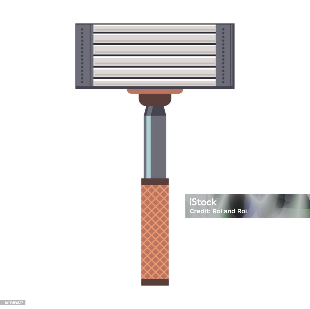 Shave Razor Cartoon Men Razor Vector Cartoon Illustration Isolated On A White Background ...