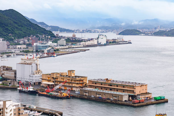 istock The beautiful Kanmon Strait separating Honshu and Kyushu 1611493027