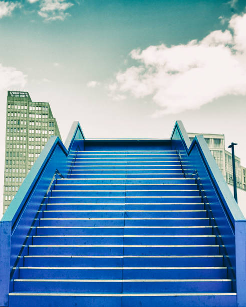 istock Staircase To Success Blue Sky. 1611498889