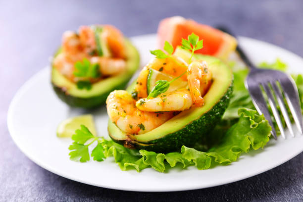 istock avocado stuffed with shrimp and spices 1611550706