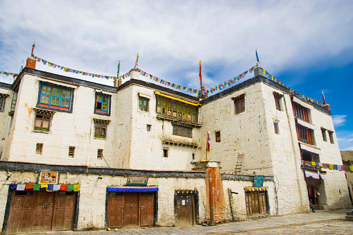 The Royal Palace of the former forbidden Kingdom of Lo in Lo Manthang, Upper Mustang, Nepal