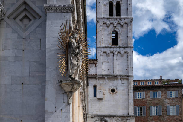 St Michael basilica in Lucca, Tuscany.