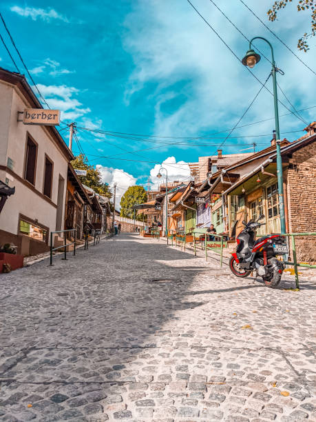 istock Old street Kovaci in old town Sarajevo 1611737412