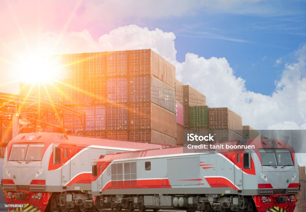 Container Ships Rails The Concept Of Container Transportation Using A Freight Rail System ...