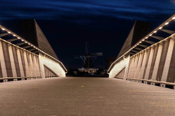 istock ‘De Diekloper’ bridge in Delfzijl, Netherlands 1612038794