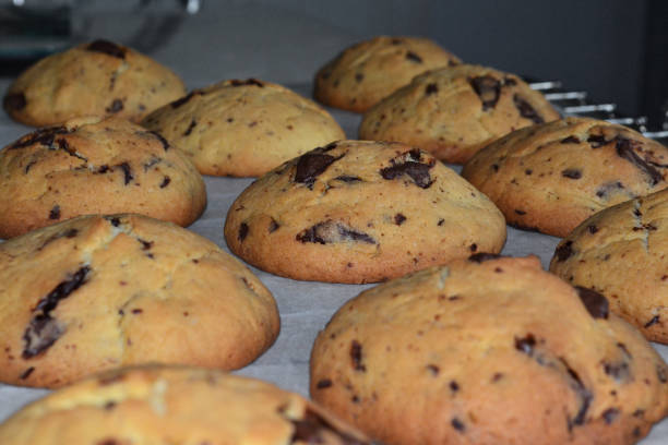 istock baked cookies on a baking sheet 1612153460