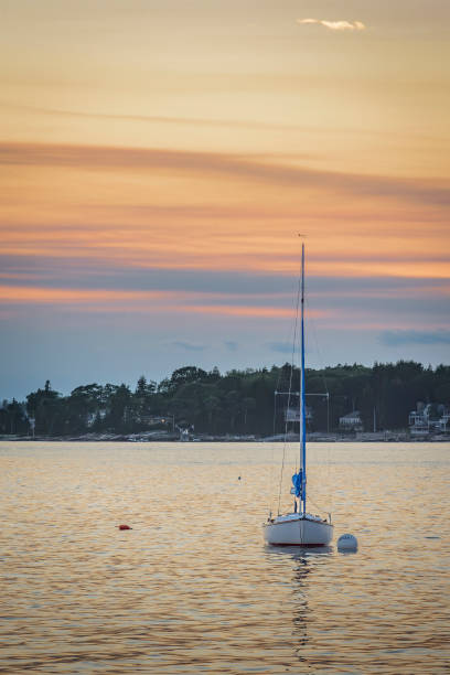 istock Lone Sailboat at Ocean View 1612277167
