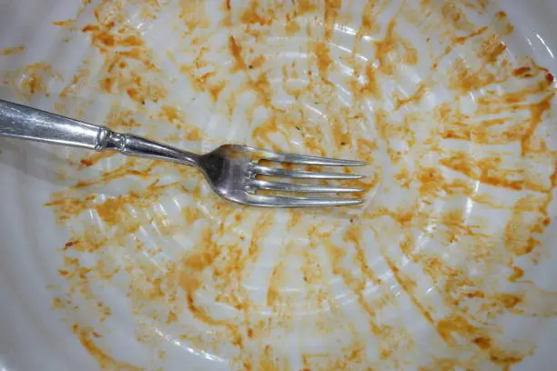 Photo of Finished bowl of spaghetti