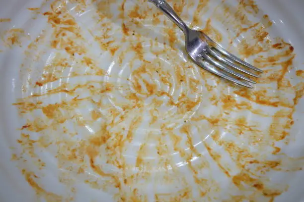 Photo of Finished bowl of spaghetti