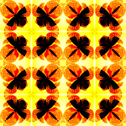 butterfly twirl effect, abstract background.