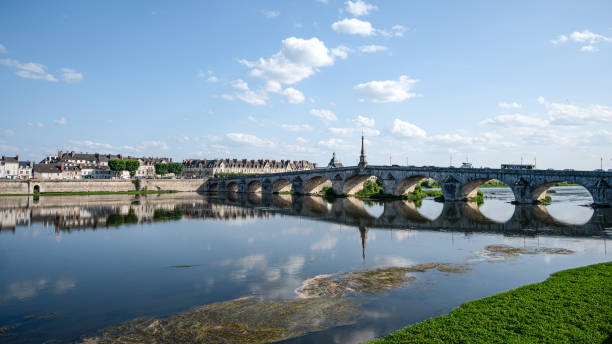istock Jacques-Gabriel Bridge in Blois 1612402541
