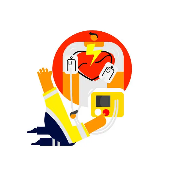 Vector illustration of Life support