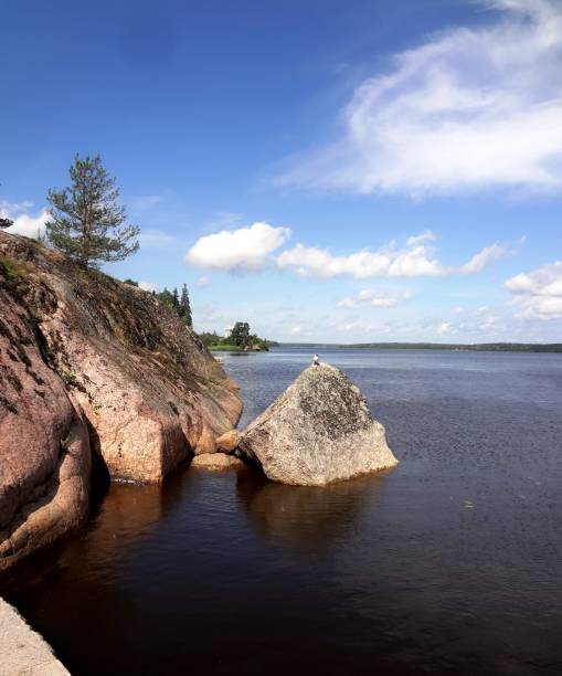 istock Mon Repos rock park. Vyborg 1612466281