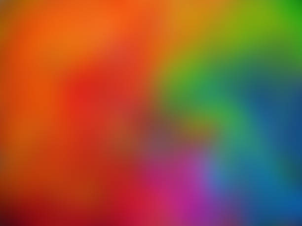 istock Blurry Colorful Artistic background | Festive Theme and Abstract Background | Colored pattern and backdrop wallpaper Design 1612475168