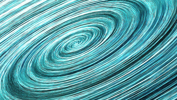istock 4K Twirl Lines Abstract Background in Neon  Analogous Colours 1612526335