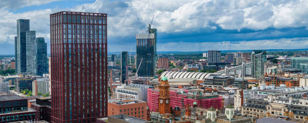 istock Manchester Skyline from Oxford Road 1612550758