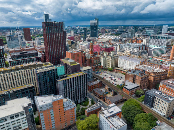istock Manchester Skyline from Oxford Road 1612566547
