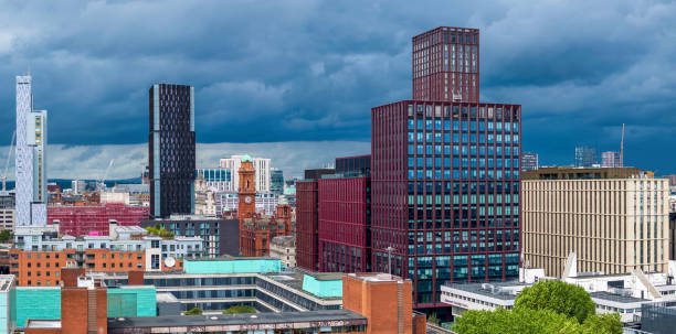 istock Manchester Skyline from Oxford Road 1612592206