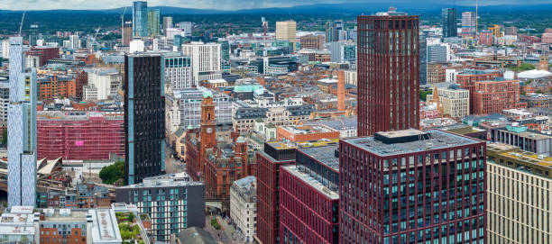 istock Manchester Skyline from Oxford Road 1612592207