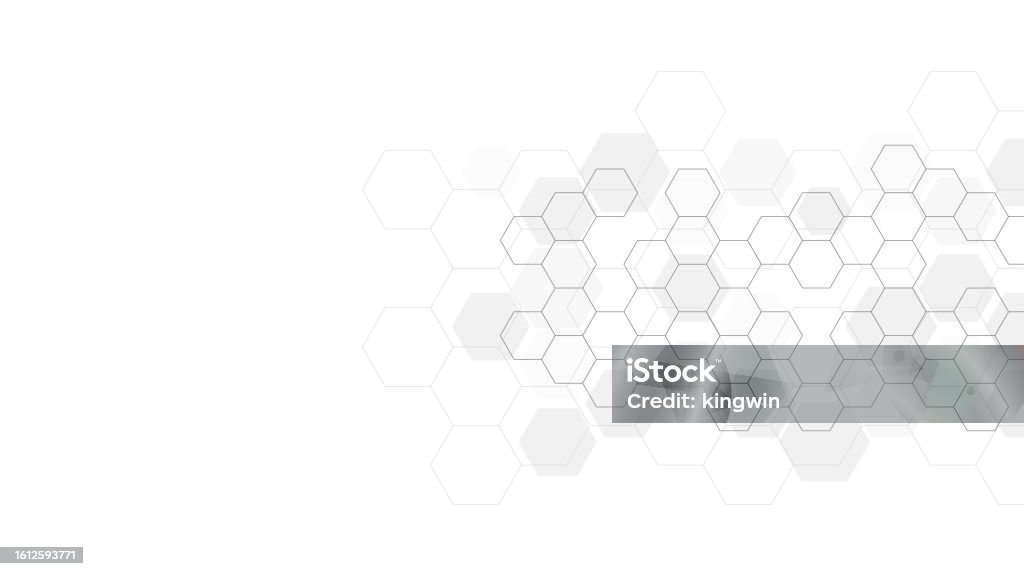 Simple Hexagonal Pattern Vector Illustration Of Hexagons Pattern Geometric Abstract Background ...
