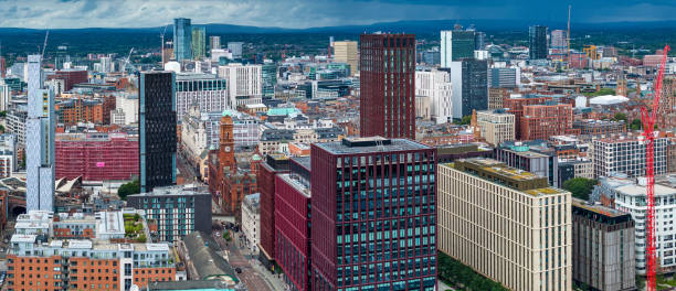 Manchester Skyline from Oxford Road
