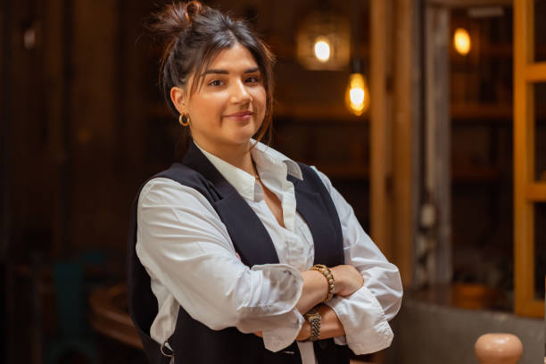 istock Future businesswoman at a local cafe 1612662422