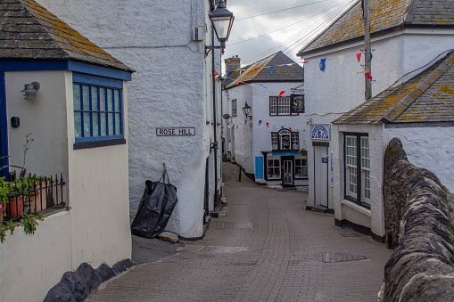 Port Isaac village, Cornwall, UK