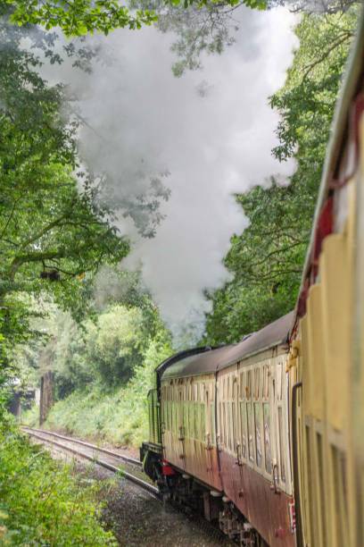 istock Steam train on the Bodmin heritage railway 1612724660