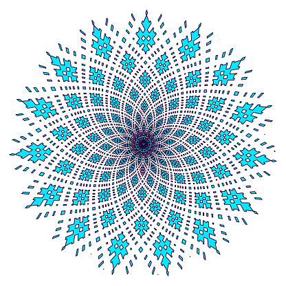 Intricate Abstract Technology Vector