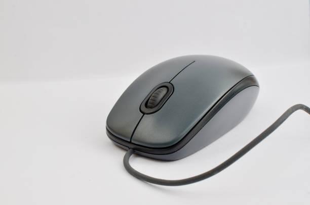 istock Closeup of a computer mouse with modern design, symbol of technology and modern computing. Perfect for technology concepts, symbol of digital age and technology solutions. 1613010834