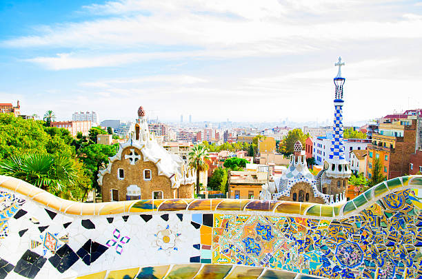 istock Park Guell in Barcelona, Spain 161305572