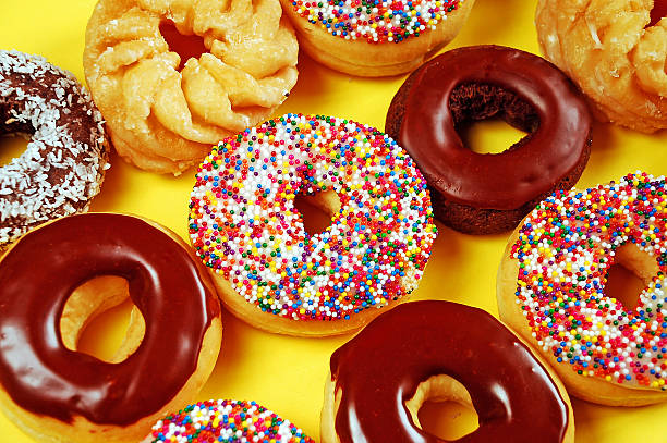 istock Colorful assortment of donuts 161307892