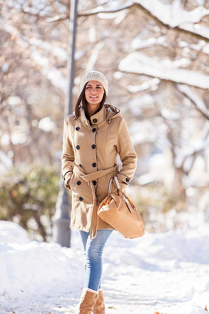 istock Young woman at winter 161308818