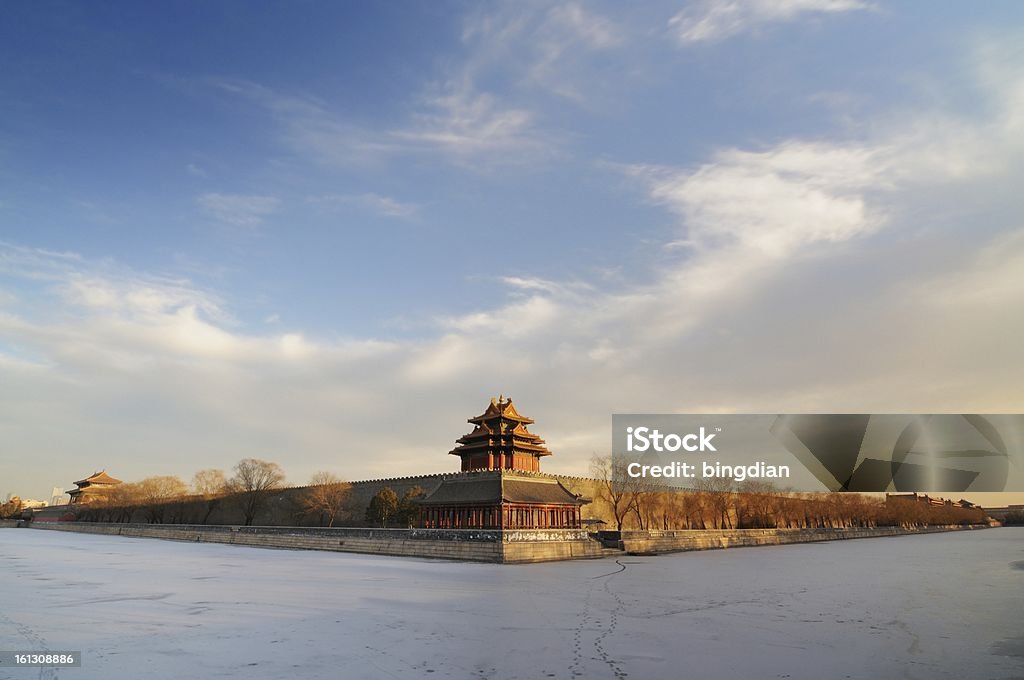 Китай Пекин За�претный город turret - Стоковые фото Аборигенная культура роялти-фри