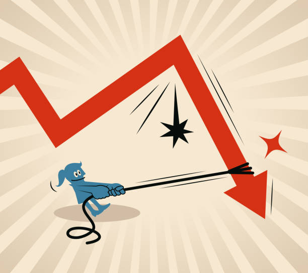 A confident woman is trying to pull the arrow down with a rope, trying to bring down the inflation rate, unemployment rate, and crime rate, or reducing gender inequality and domestic violence Blue Cartoon Characters Design Vector Art Illustration.
A confident woman is trying to pull the arrow down with a rope, trying to bring down the inflation rate, unemployment rate, and crime rate, or reducing gender inequality and domestic violence. gender equality at work stock illustrations