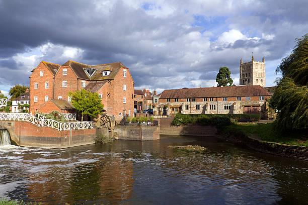 istock Old riverside mill buildings,Tewkesbury, Gloucestershire, UK 161323029
