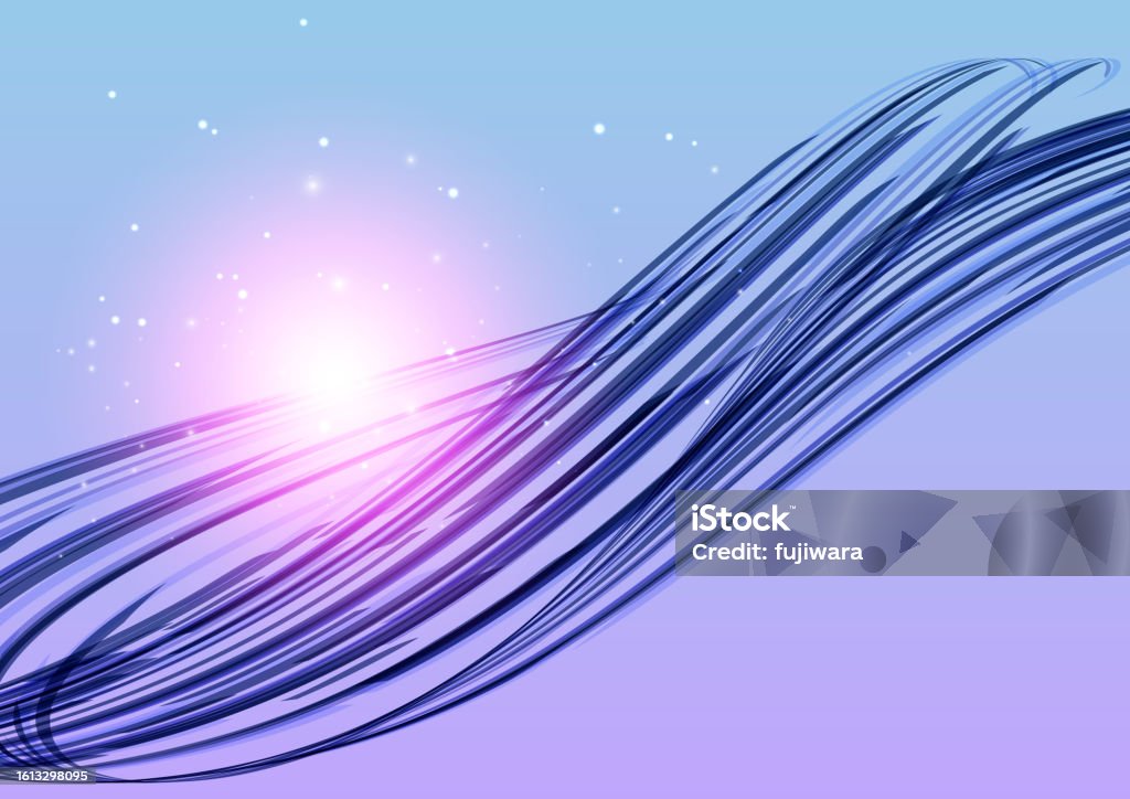 Complex Blue Abstract Wave Background Stock Illustration - Download ...