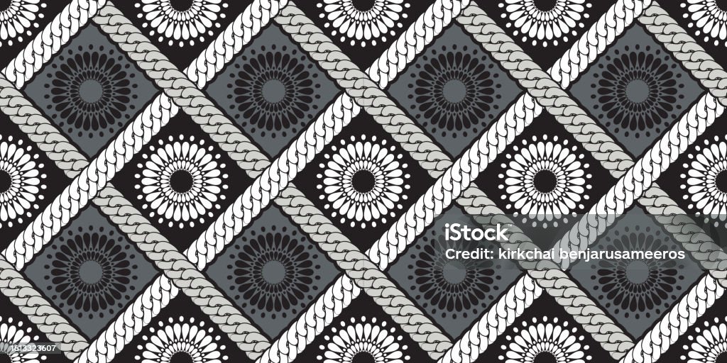 Rope African Pattern Background 38 Stock Illustration - Download Image ...
