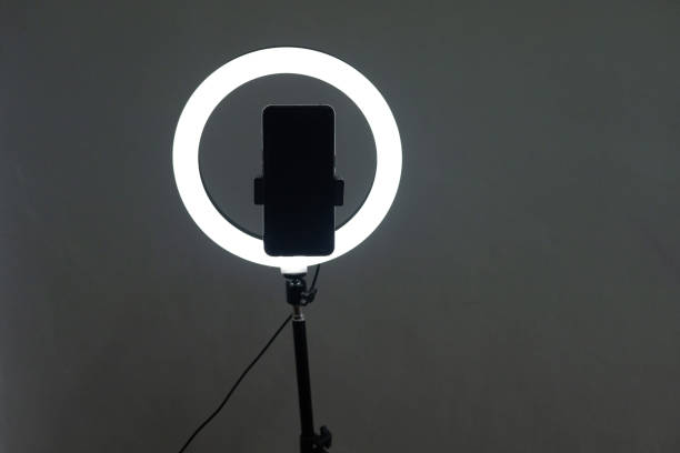 istock Ring Light is used to illuminate your content. 1613324516