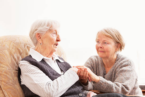 istock comfort for senior woman lost in thoughts 161332998
