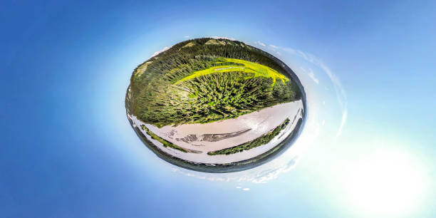 istock Aerial Drone View of Interior Alaska 1613333454