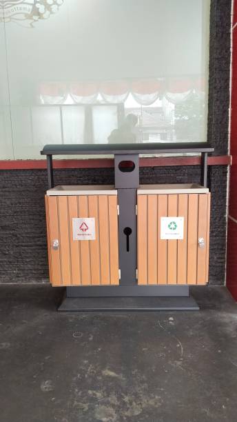 istock recycling and organic waste bins 1613336136