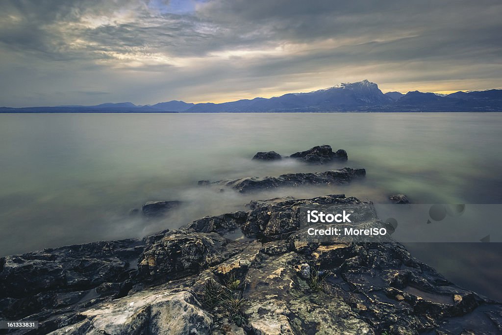 Lago di Garda, Italia - Foto stock royalty-free di Acqua