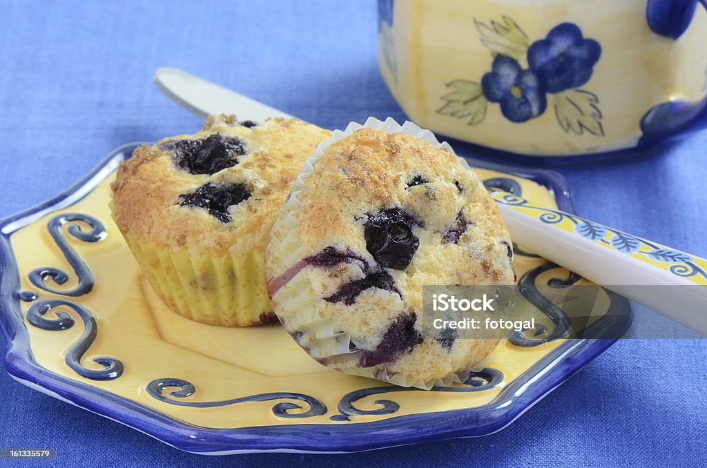 muffins aux bleuets - Photo de Bleu libre de droits