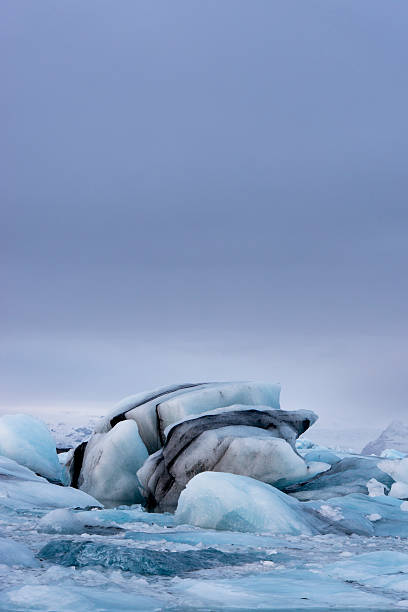 Iceberg Ghiacciaio, Islanda - foto stock