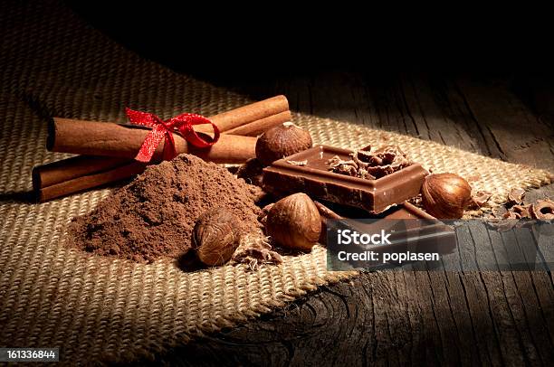 Chocolate Stock Photo - Download Image Now - Backgrounds, Black Color, Brown