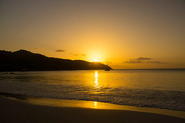 istock The island of dreams. Sunset beach. 161339126