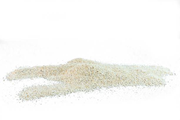 istock Pile of Sand Isolated on White Background 1613397616