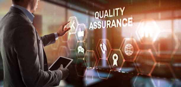 istock Quality Assurance ISO DIN Service Guarantee Standard Retail Concept 1613398158