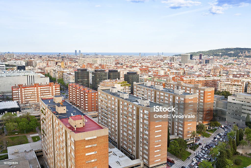 Панорама Барселоны - Стоковые фото Барселона - Испания роялти-фри